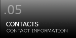 Contacts - Contact Information