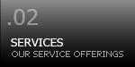 Services - Our Service Offerings